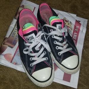 USED Unisex 3-Tongued Converse